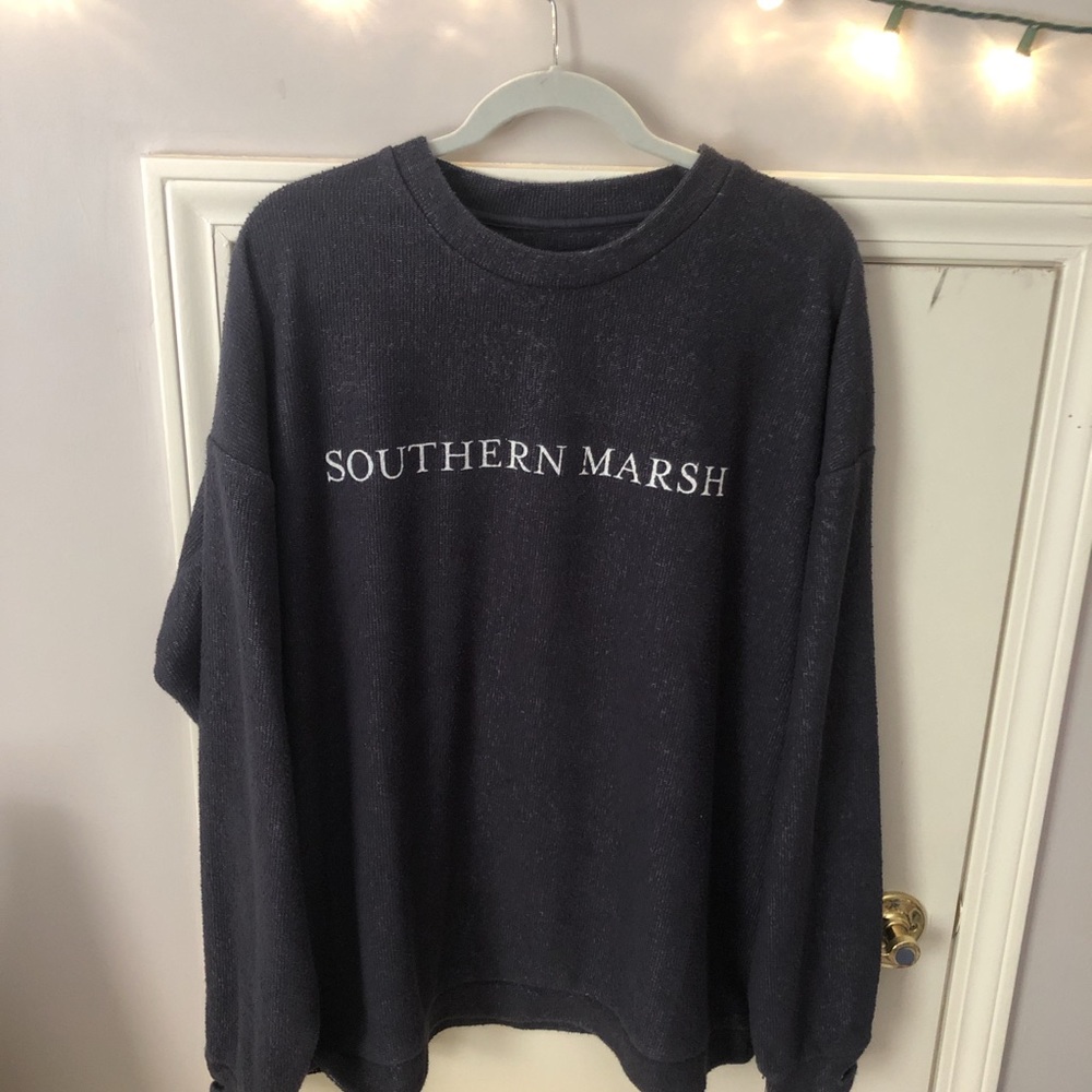 Navy southern marsh sweatshirt